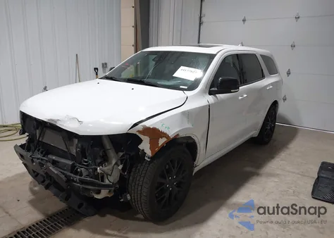 2016 Dodge Durango R/T z USA, uszkodzony, nr VIN 1C4SDJCT3GC465101